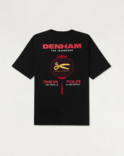Afbeelding in Gallery-weergave laden, DENHAM ASIA TOUR TEE JEANS JERSEY - Black