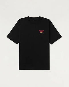 DENHAM ASIA TOUR TEE JEANS JERSEY - Black