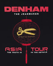 Afbeelding in Gallery-weergave laden, DENHAM ASIA TOUR TEE JEANS JERSEY - Black