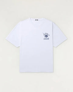 CHERUB LOGO TEE HEAVY JERSEY - White