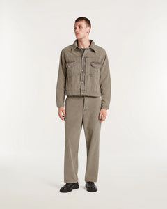 DENHAM SASUKE CHINO WREN BROWN - Wide Fit