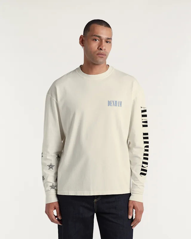 DENHAM SOUNDS LS TEE HCJ White