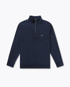DENHAM SCISSOR HALF ZIP DGCS Navy Blazer