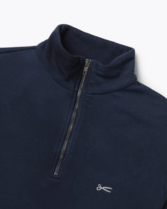 DENHAM SCISSOR HALF ZIP DGCS Navy Blazer