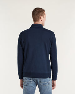 DENHAM SCISSOR HALF ZIP DGCS Navy Blazer
