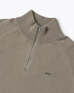 DENHAM SCISSOR RAGLAN HALF ZIP LLB Seneca Rock