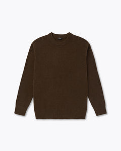 DENHAM CREW KNIT CCH Wren Brown