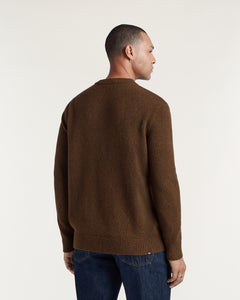 DENHAM CREW KNIT CCH Wren Brown