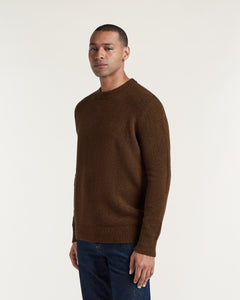 DENHAM CREW KNIT CCH Wren Brown
