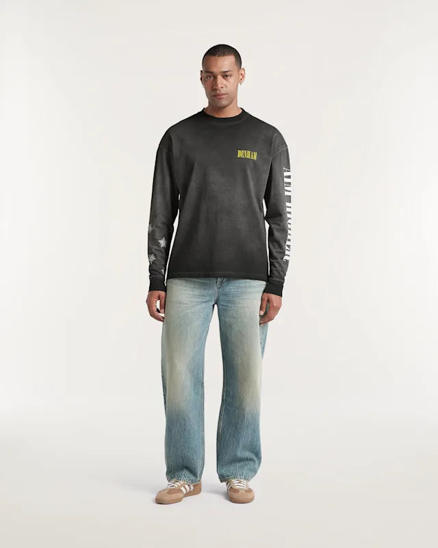 DENHAM SASUKE WEST MID BLUE | Wide Fit