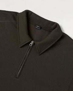 DENHAM NINO POLO SWEAT CPS Wren Brown