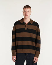 Afbeelding in Gallery-weergave laden, DENHAM RUGBY KNIT WREN BROWN | Regular Fit