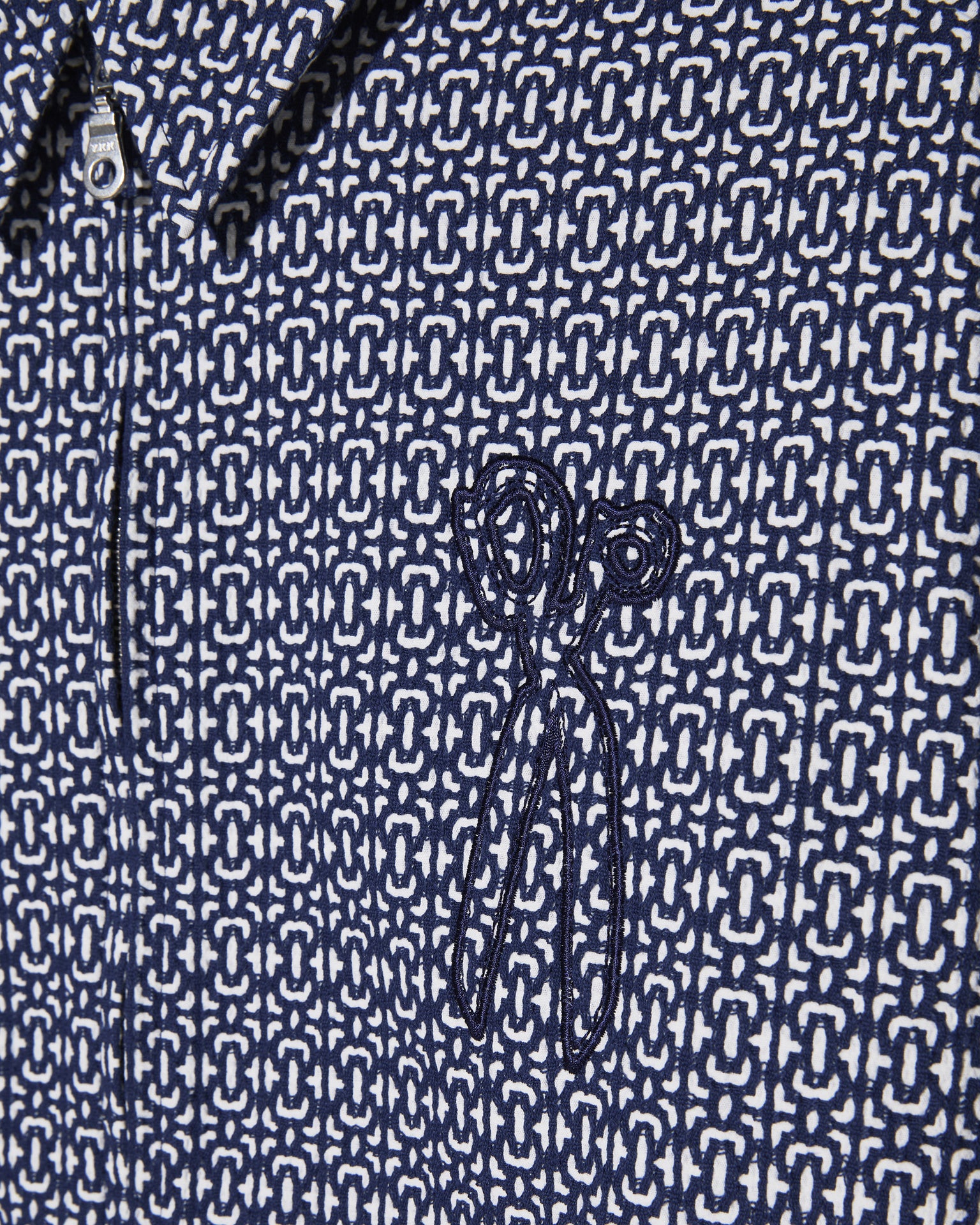 DENHAM PATCHY ZIP OVERSHIRT MCJ  Navy
