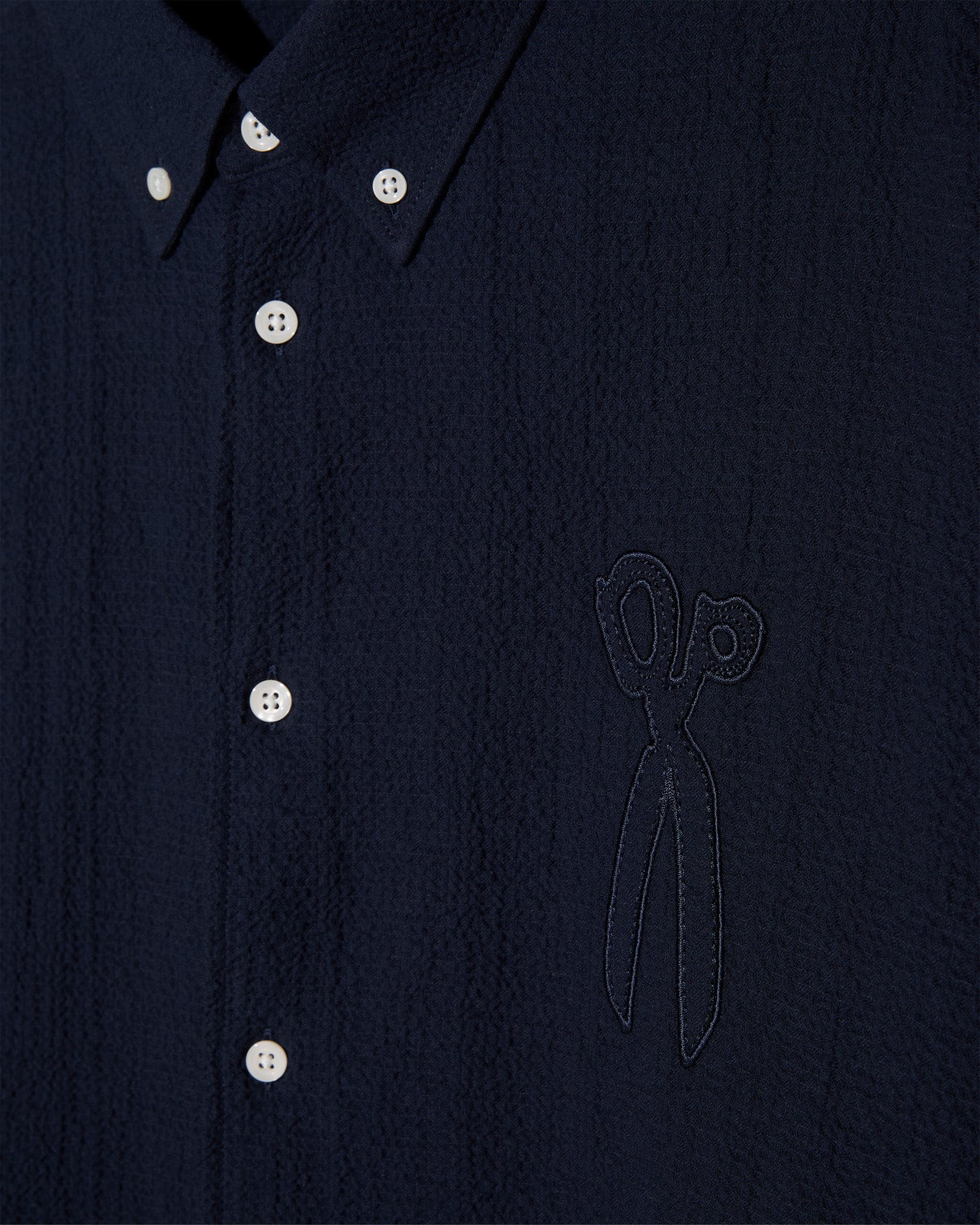 DENHAM SCISSOR PATCH SHIRT SSP Navy