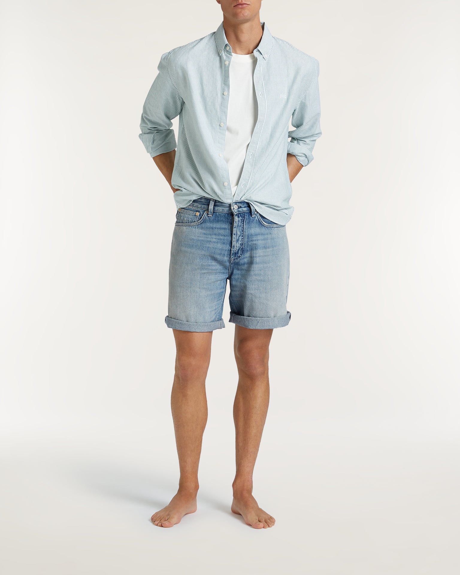 DENHAM RAG SHORT R 044 Light Blue