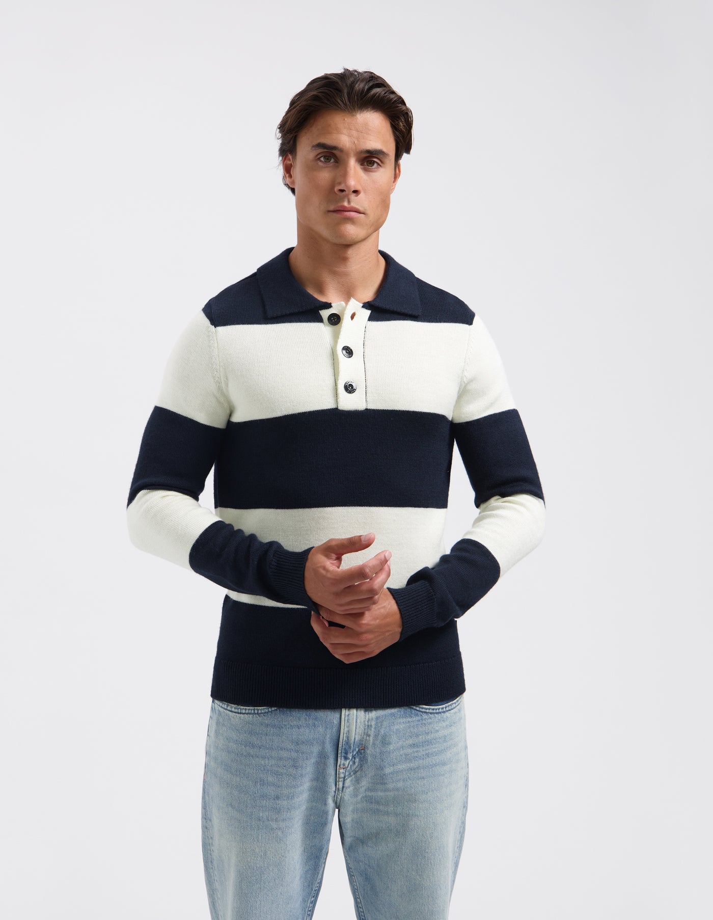 SAINT STEVE HARRY-S Dark Navy/White