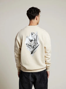 AEDEN MOSHIN SWEATER | SUMMER SAND