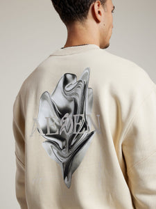 AEDEN MOSHIN SWEATER | SUMMER SAND