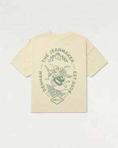 CHERUB LOGO TEE HEAVY JERSEY - Afterglow Yellow