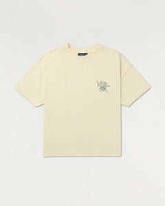 CHERUB LOGO TEE HEAVY JERSEY - Afterglow Yellow
