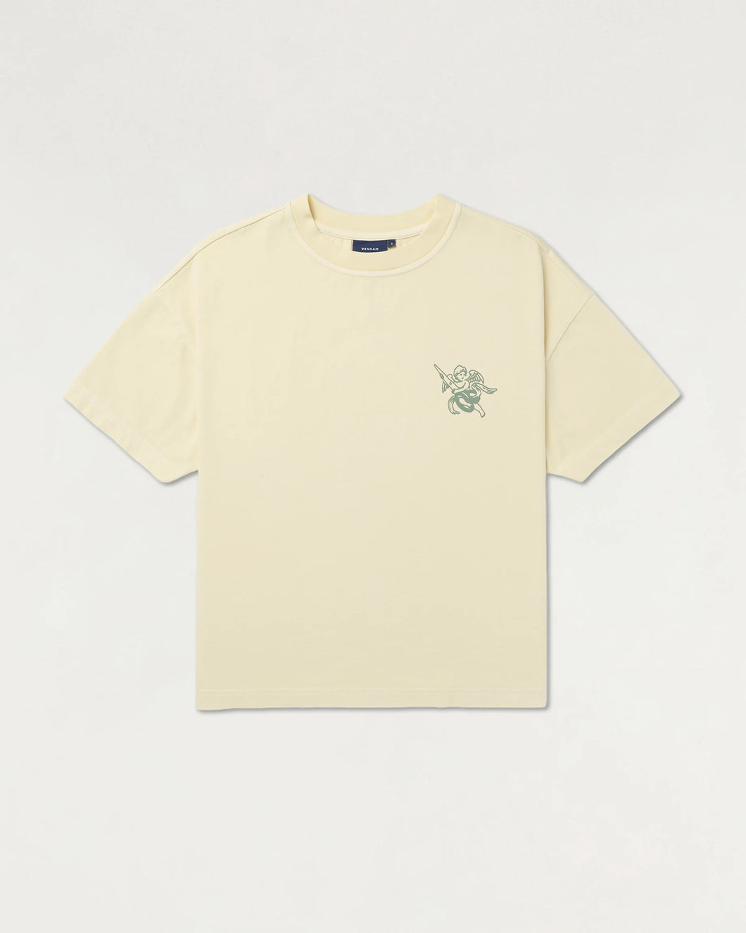 CHERUB LOGO TEE HEAVY JERSEY - Afterglow Yellow