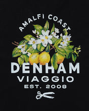 Afbeelding in Gallery-weergave laden, DENHAM OSAKA AMALFI TEE HEAVY CORE JERSEY - Black