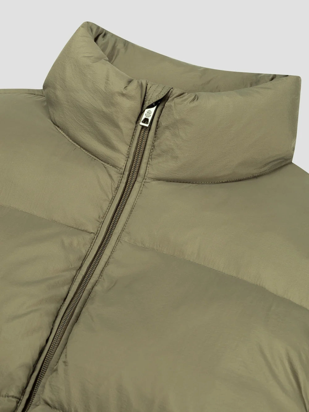LAW OF THE SEA HAZE SHORT PUFFER JACKET Martini Olive
