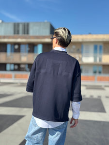 J.LINDEBERG MILOS JERSEY MESH TEE Navy