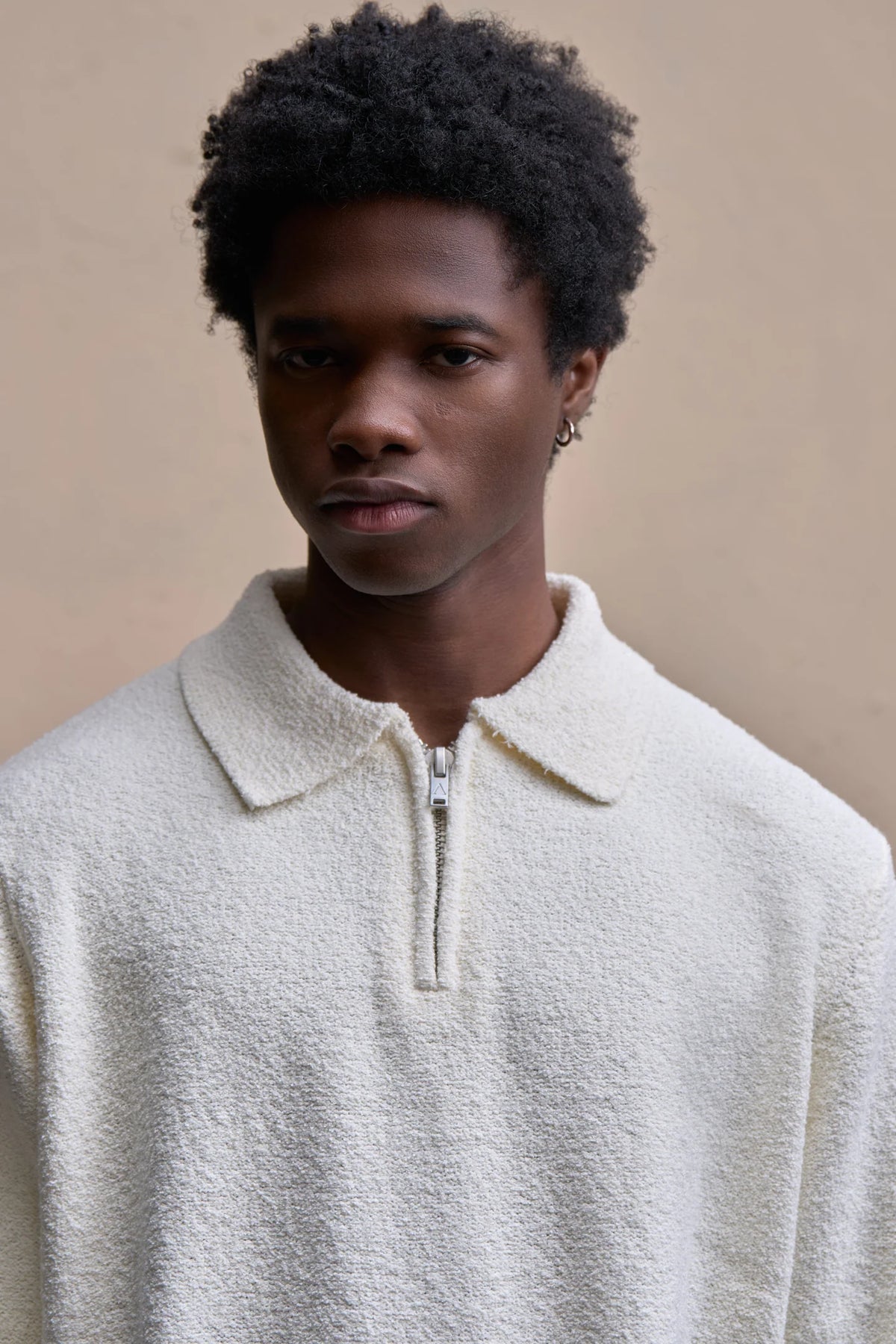 AEDEN RAIDER POLO | OFF-WHITE