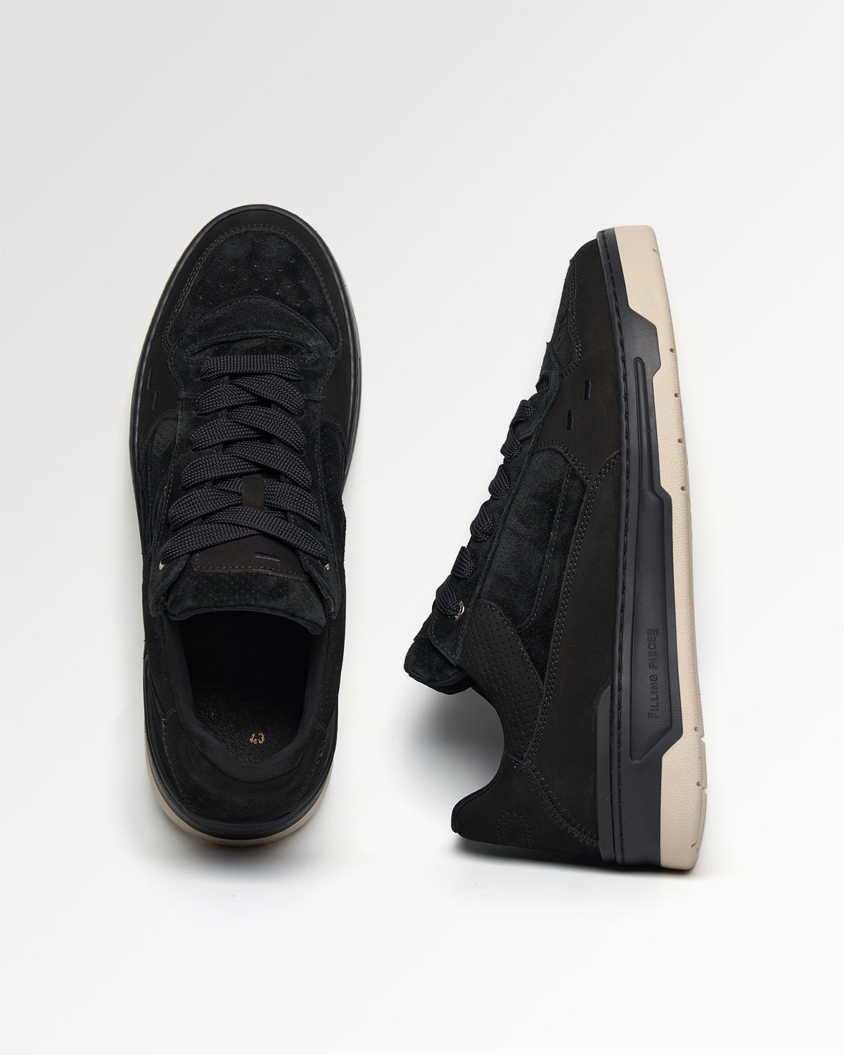 FILLING PIECES CRUISER SUEDE Black