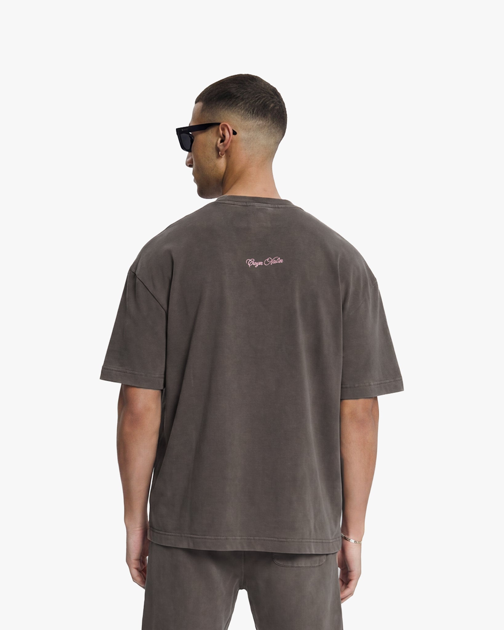 Croyez Contour De La Fleur T-Shirt | Washed Brown