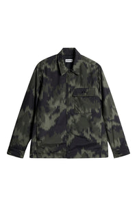J.LINDEBERG NILE PRINT PADDED OVERSHIRT | WARP FOREST L