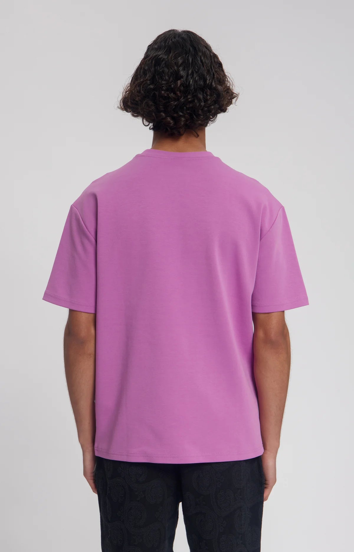 LAW OF THE SEA DISPLACE ARTWORK T-SHIRT Mulberry