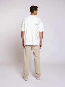 AEDEN VINCENT TEE | OFF WHITE
