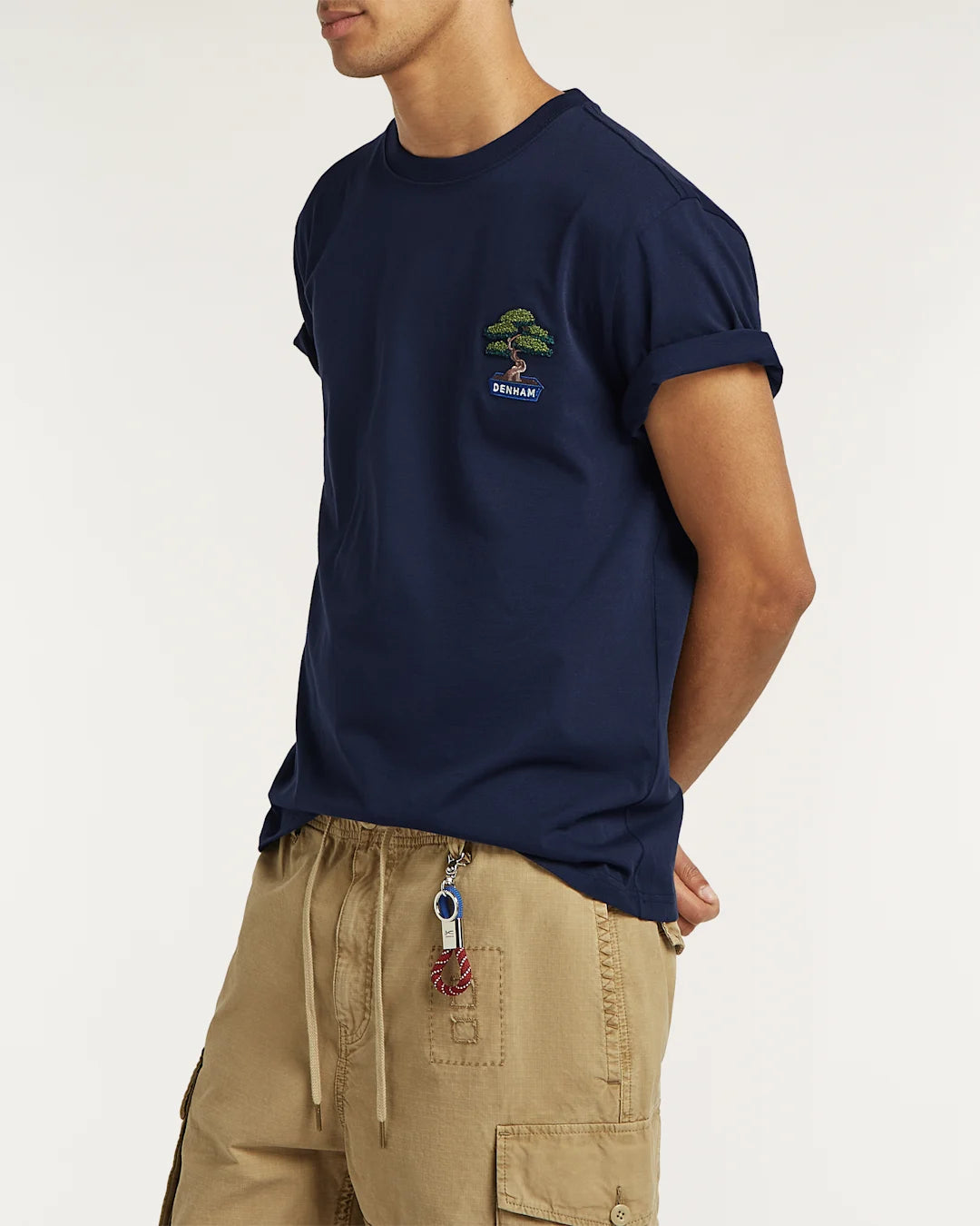 DENHAM BONSAI CLASSIC TEE Navy Blue