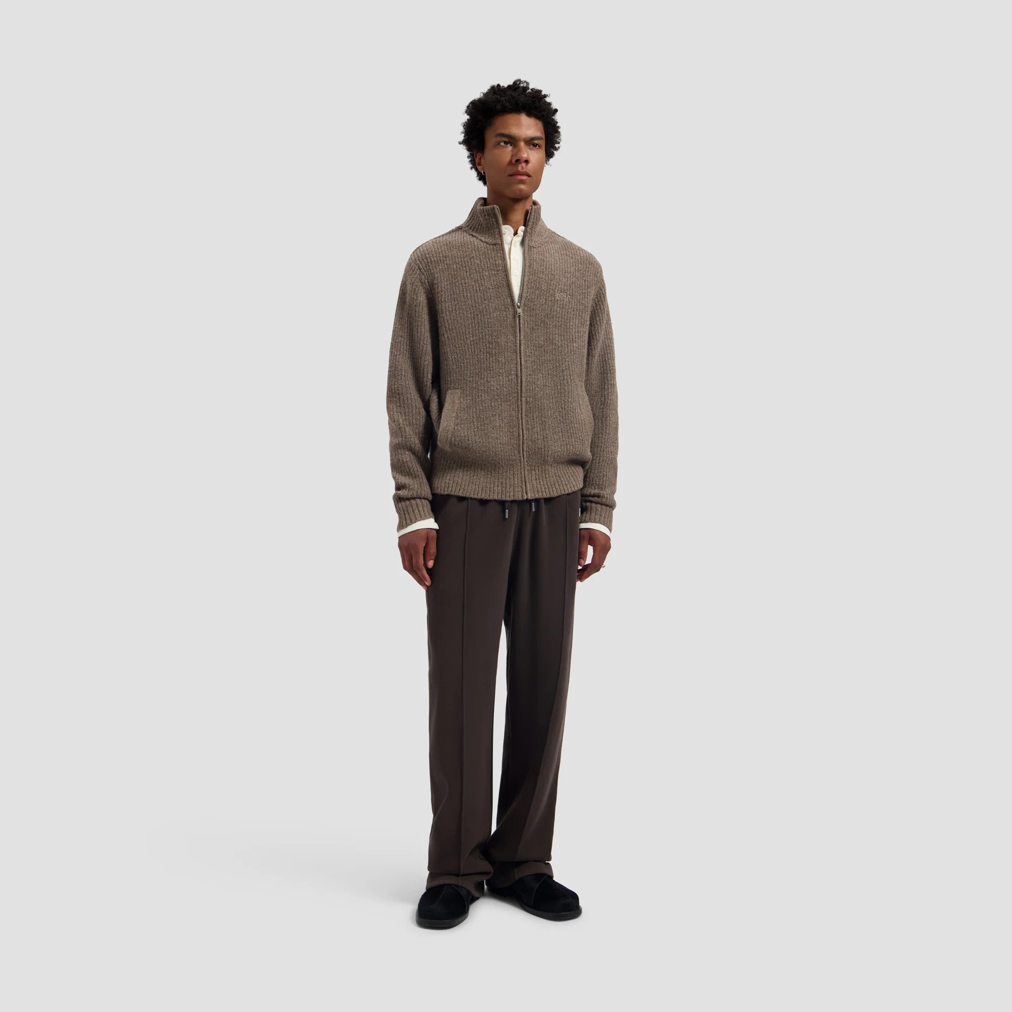 OLAF SIGNATURE SWEATPANT - CHOCOLATE PLUM