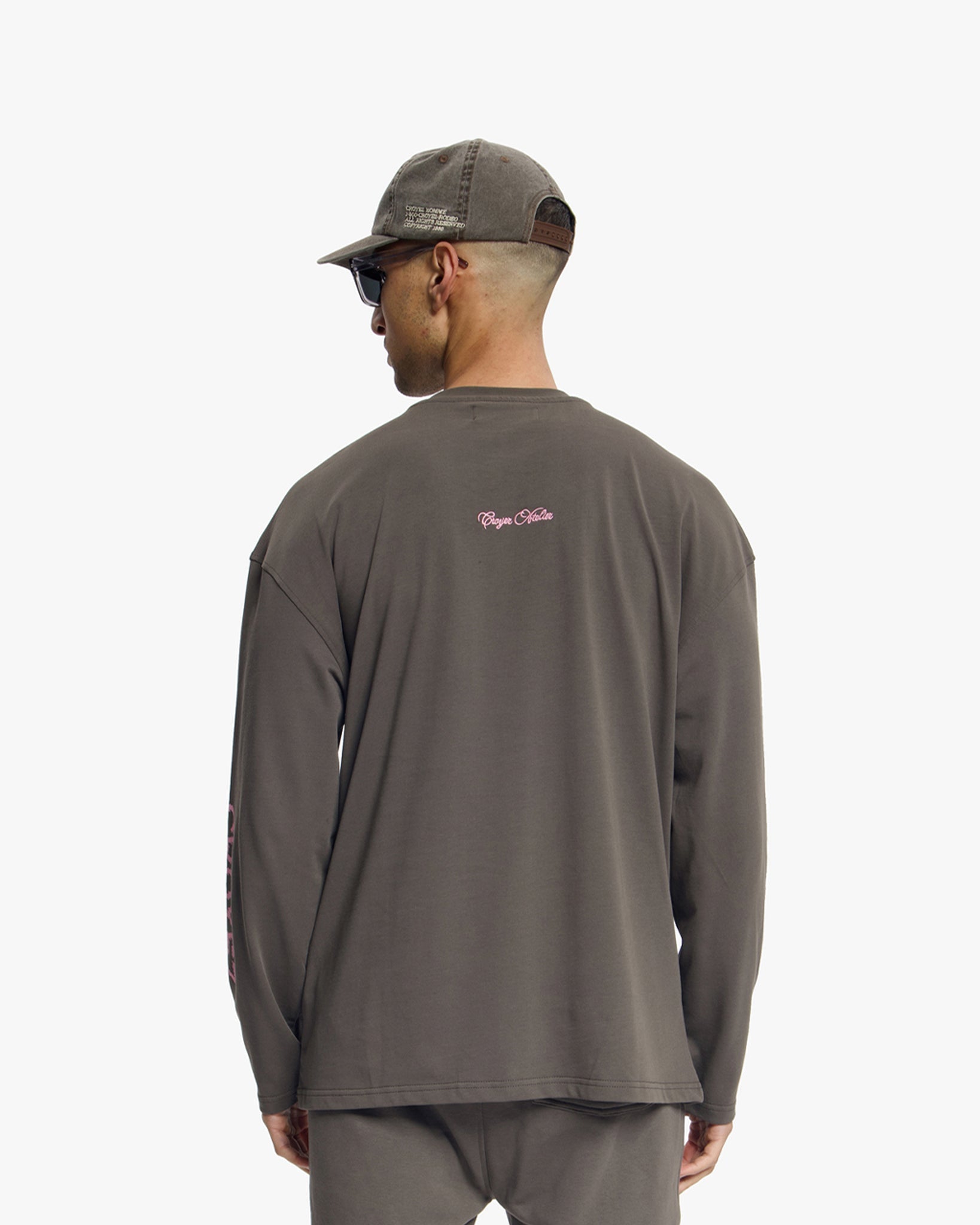 Croyez Contour De La Fleur Longsleeve | Washed Brown