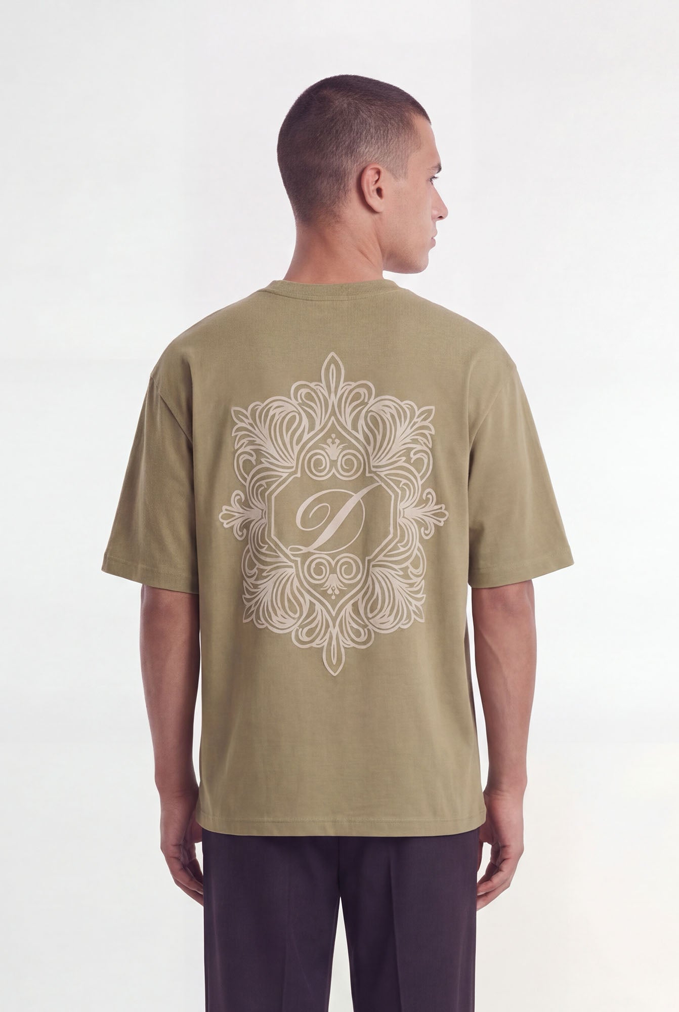 DON’T WASTE CULTURE Umeka T-shirt Olive