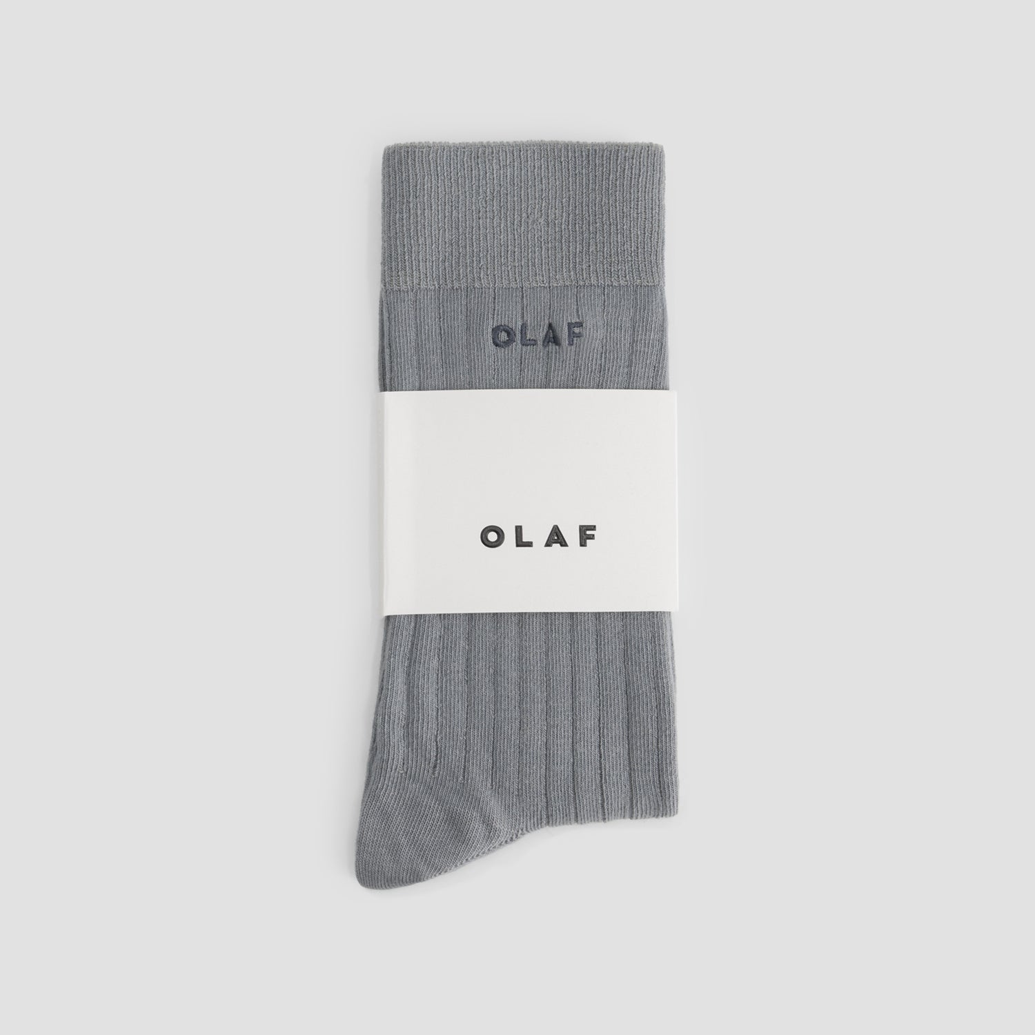 OLAF STUDIO SOCKS - SHARKSKIN