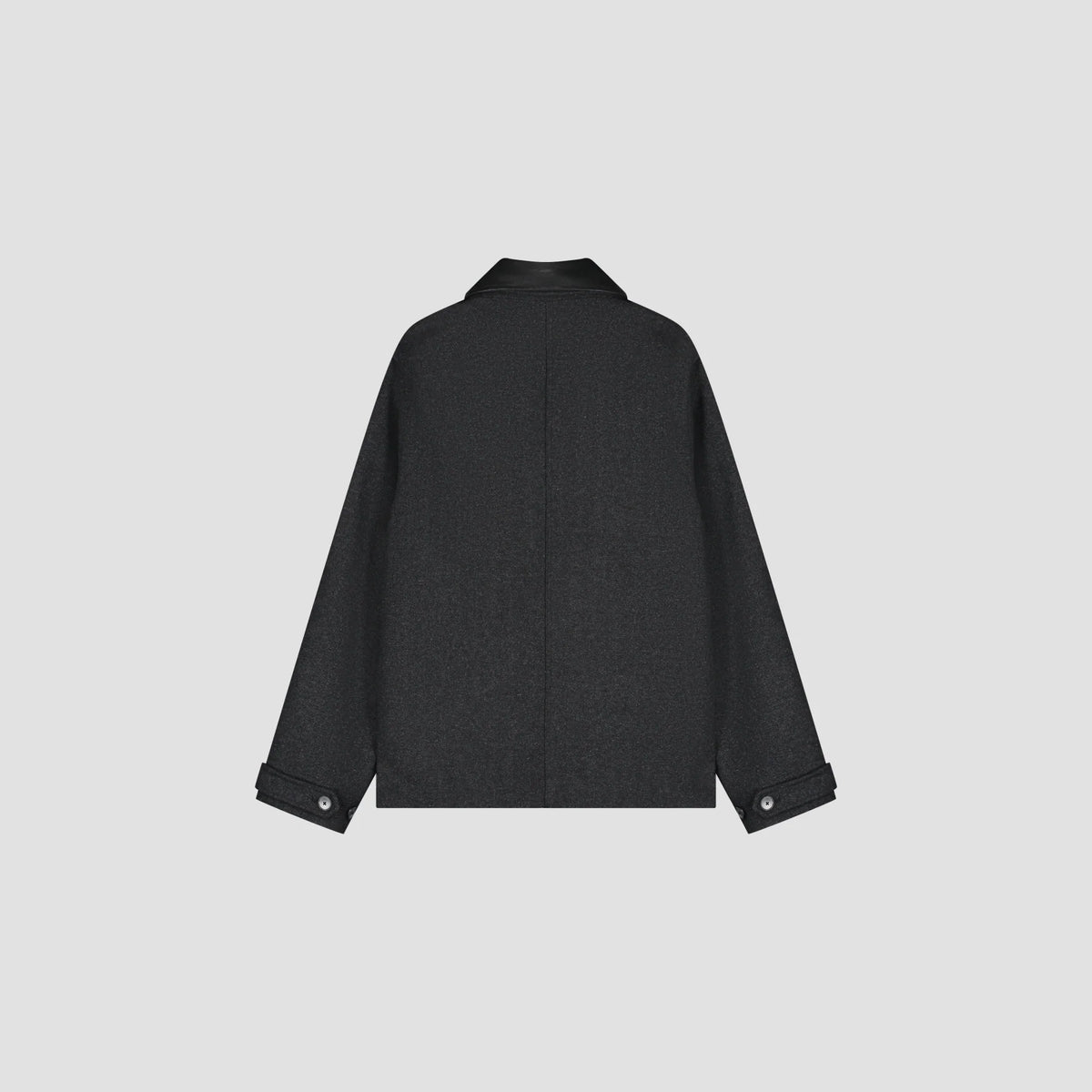 OLAF WOOL WORKWEAR JACKET Charcoal