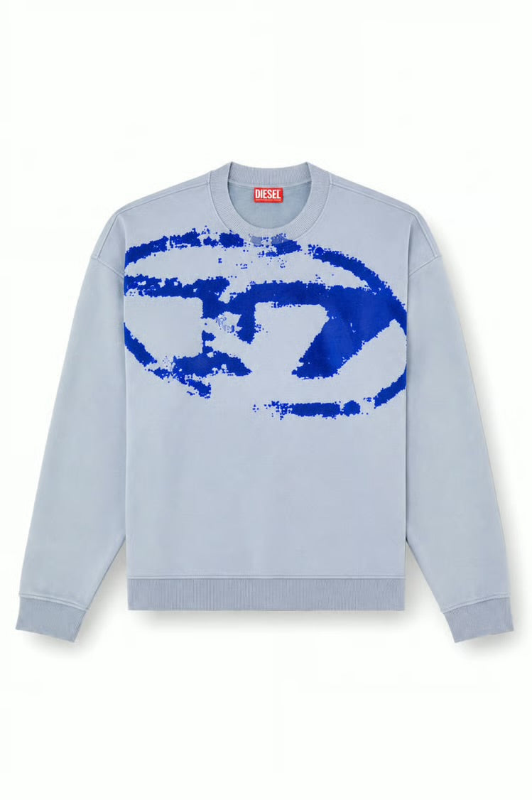 DIESEL S-BOXT-N5 SWEAT-SHIRT Blue
