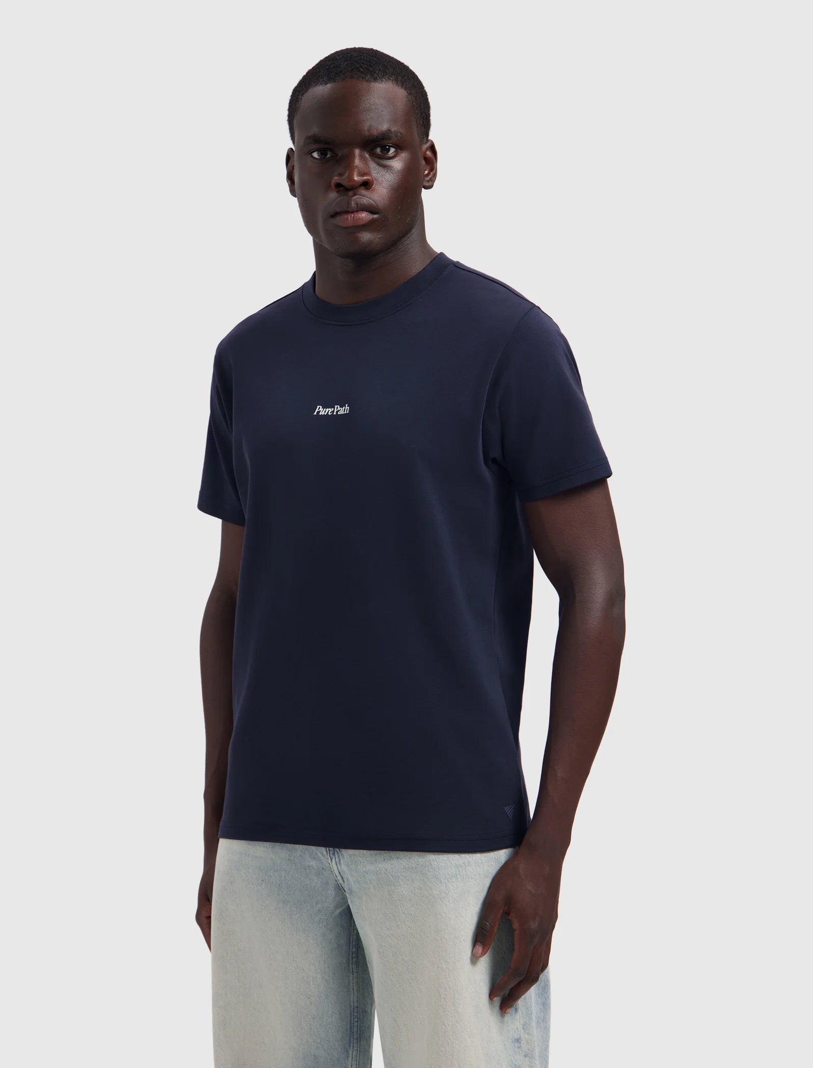 PURE PATH LANDSCAPE VIEW T-SHIRT Navy