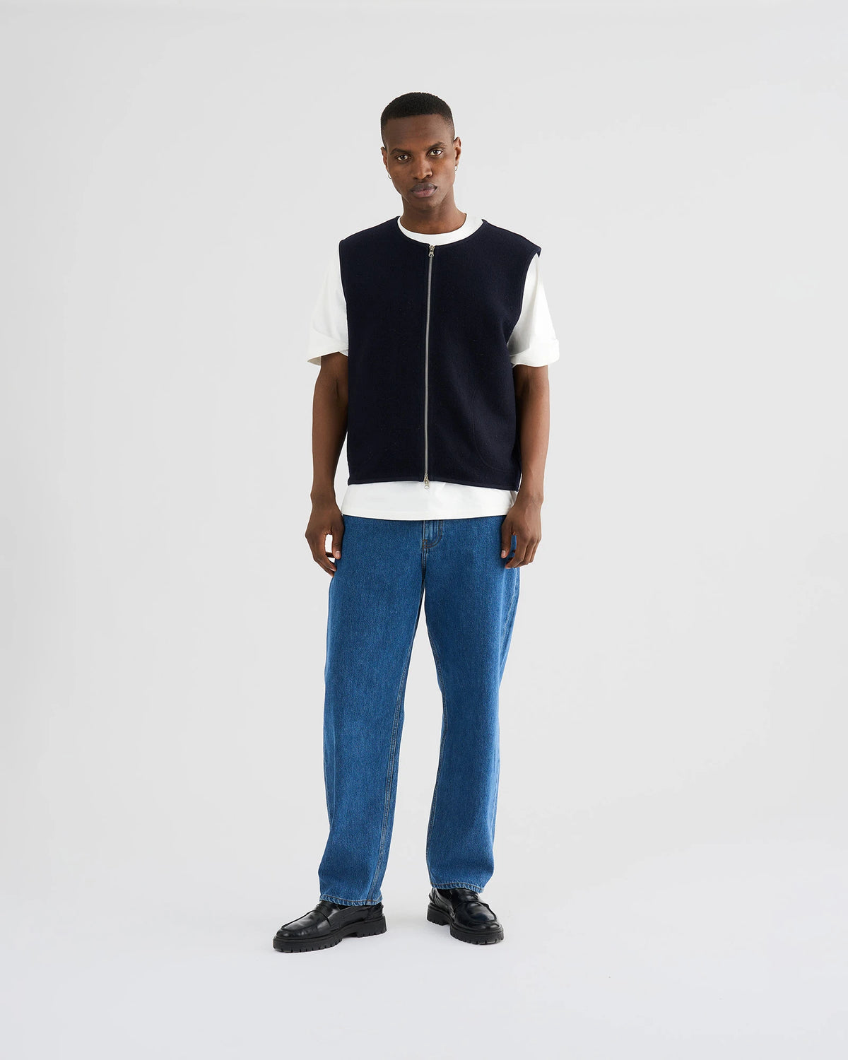 RESTERÖDS KIAN VEST | NAVY