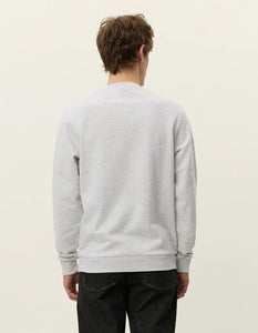 LES DEUX Patch Sweatshirt Snow Melange