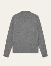 Afbeelding in Gallery-weergave laden, LES DEUX Billy Mouliné Knitted Polo Black