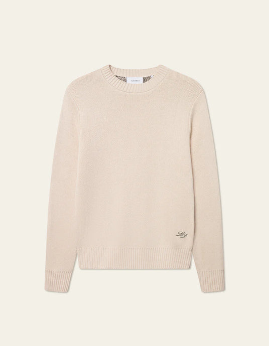 LES DEUX Danton Crewneck Knit | Ivory