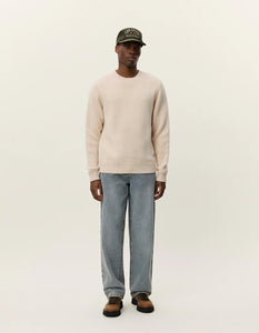 LES DEUX Danton Crewneck Knit | Ivory