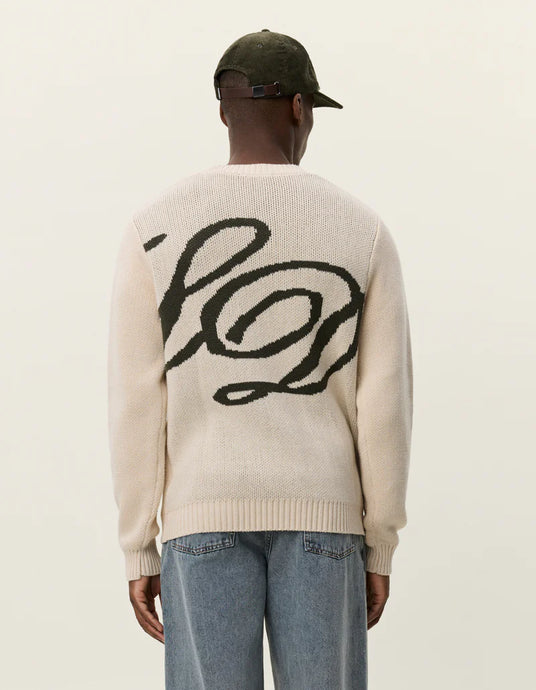 LES DEUX Danton Crewneck Knit | Ivory