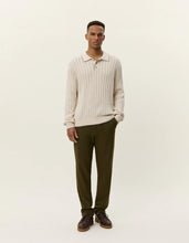 Afbeelding in Gallery-weergave laden, LES DEUX Bogart Rugby Polo Knit Ivory