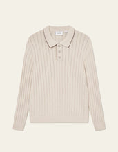 Afbeelding in Gallery-weergave laden, LES DEUX Bogart Rugby Polo Knit Ivory